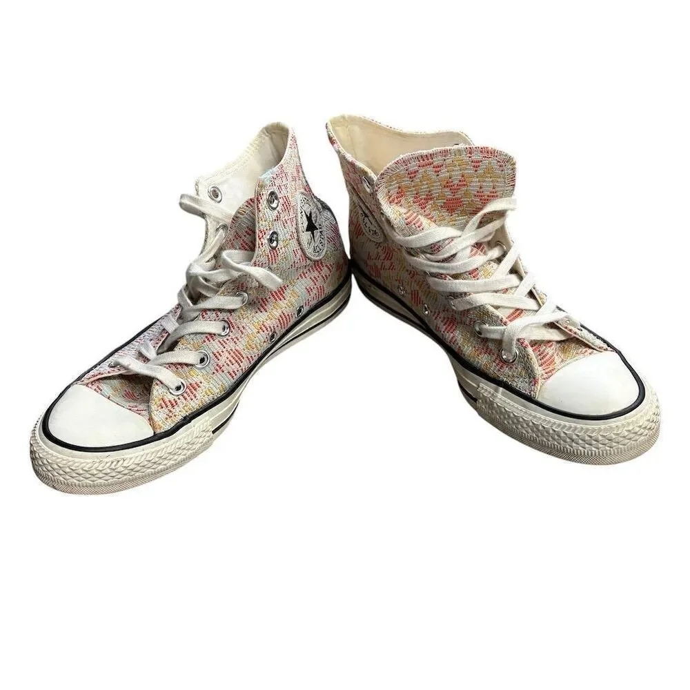 Converse Chuck Taylor All Star High Top Sneakers Natural Brake Light Size‎ 7